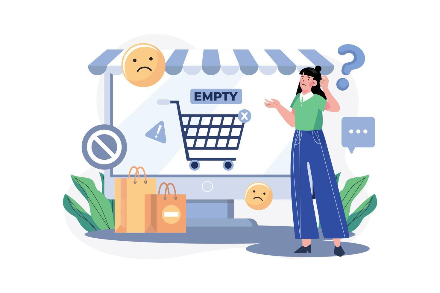 Empty cart